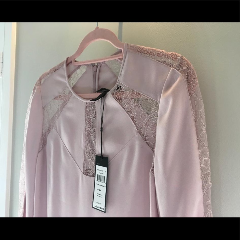 NWT BCBG MAXAZRIA LAVENDER DRESS